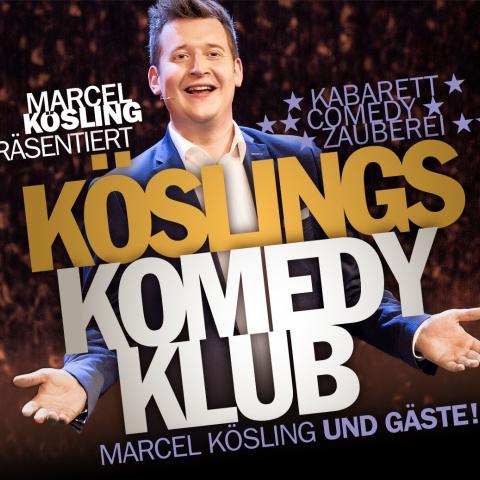 Der Zauberkünstler Marcel Kösling live bei seiner Show.