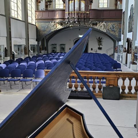 Paterskirche, Blick auf die König-Orgel, © Bettina Klapheck, Kulturamt Kempen